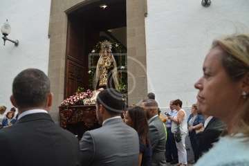 Misa y procesión de la Virgen de Telde en Los Llanos de Telde (Foto TA)